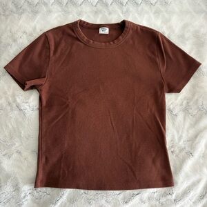 Sunday Best Chocolate Brown Tee